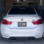 BMW F80 M3 M4 V STYLE CARBON FIBER REAR DIFFUSER + REAR SPLITTER KIT