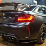 BMW F87 M2 M2C MTC STYLE CARBON FIBER REAR DIFFUSER + REAR SPLITTER KIT