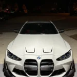 BMW G80 M3 M4 CSL STYLE CARBON FIBER 3 Pieces Front Lip Kit