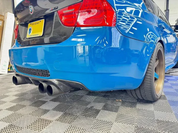 BMW E90 M3 3D Style Carbon Fiber Rear Diffuser