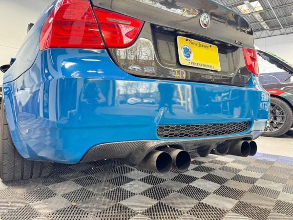 BMW E90 M3 3D Style Carbon Fiber Rear Diffuser