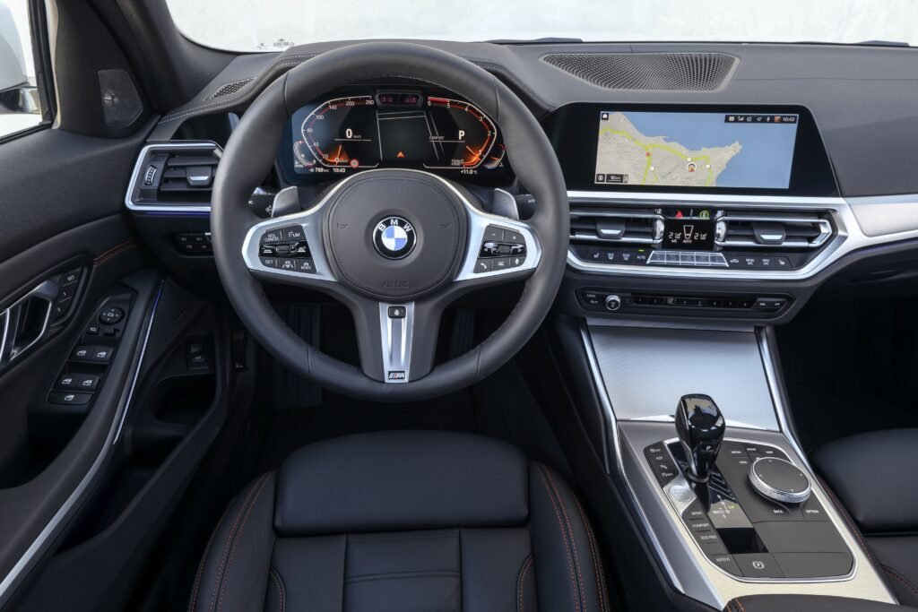 BMW 320i interior