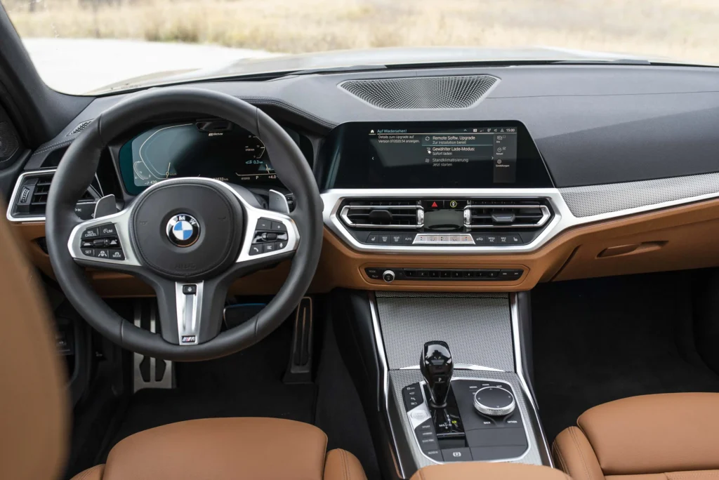 BMW 330e Interior