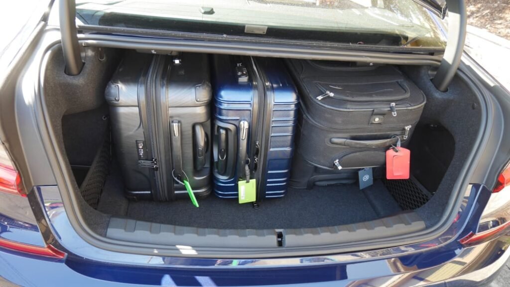 BMW M340i Trunk