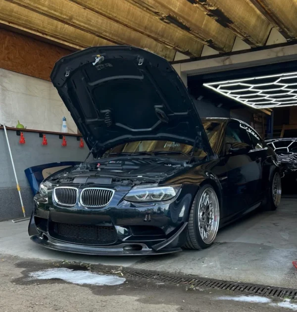 BMW E90 E92 E93 M3 GT4 Style GT4 Carbon Canards - Image 2