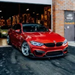 BMW F80 M3 F82 M4 LAPTORR STYLE CARBON FIBER Front Bumper Lip Kit