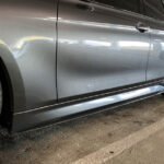 BMW F30 F31 3-Series M Performance Style Carbon Fiber Side Skirt Extensions